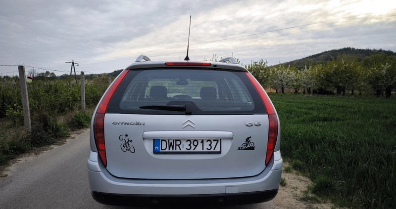Citroen C5 cena 8300 przebieg: 311000, rok produkcji 2005 z Sobótka małe 301